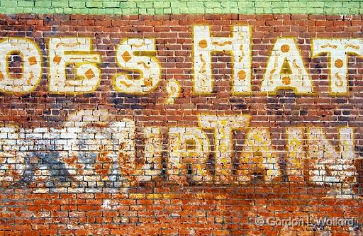 Old Mural Sign_30261.jpg - Photographed along the Gulf coast in Port Lavaca, Texas, USA.